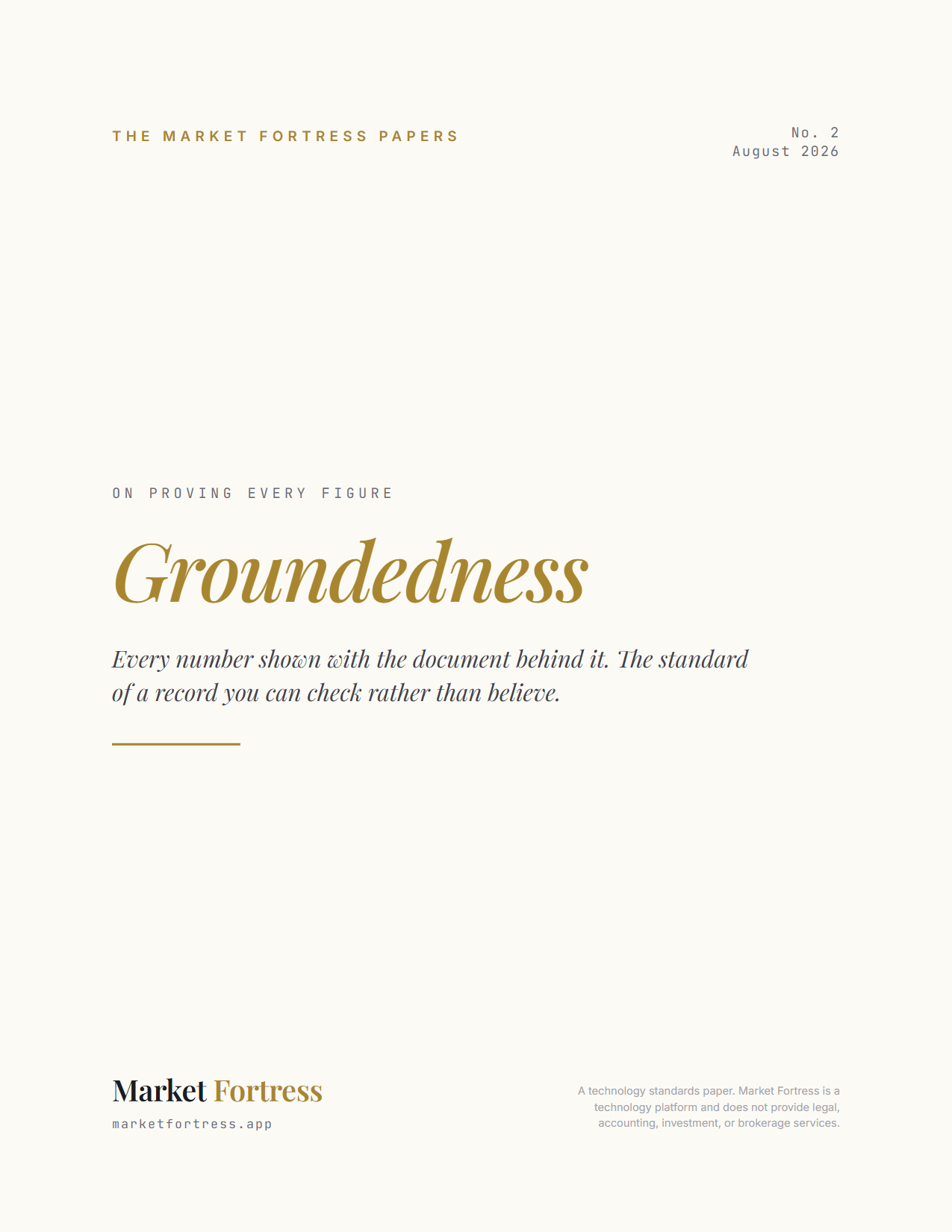 Groundedness, page 1