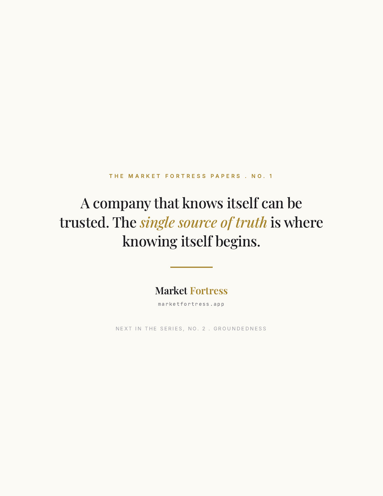The Single Source of Truth, page 9