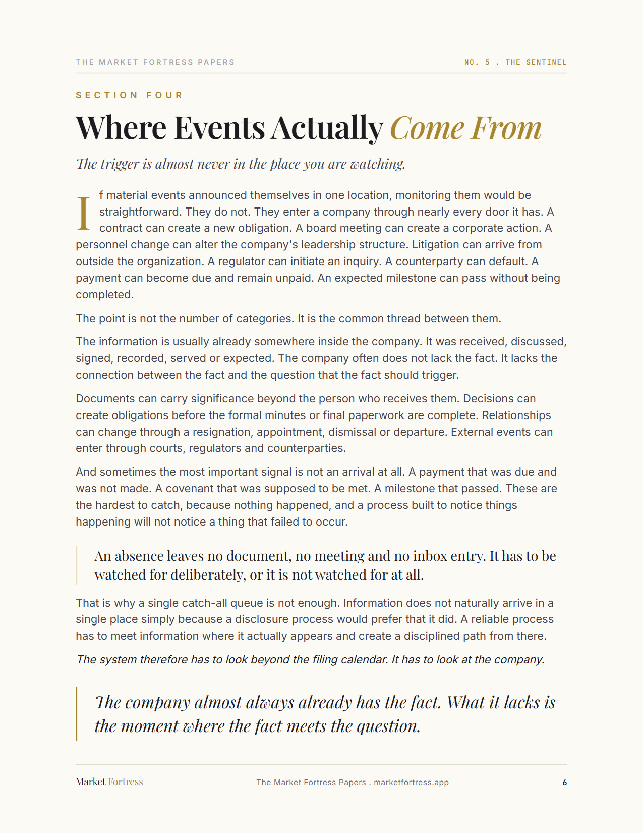 The Sentinel, page 6